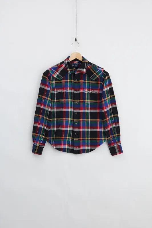 Women's Ralph Lauren Western Shirt (L) made by Vintage