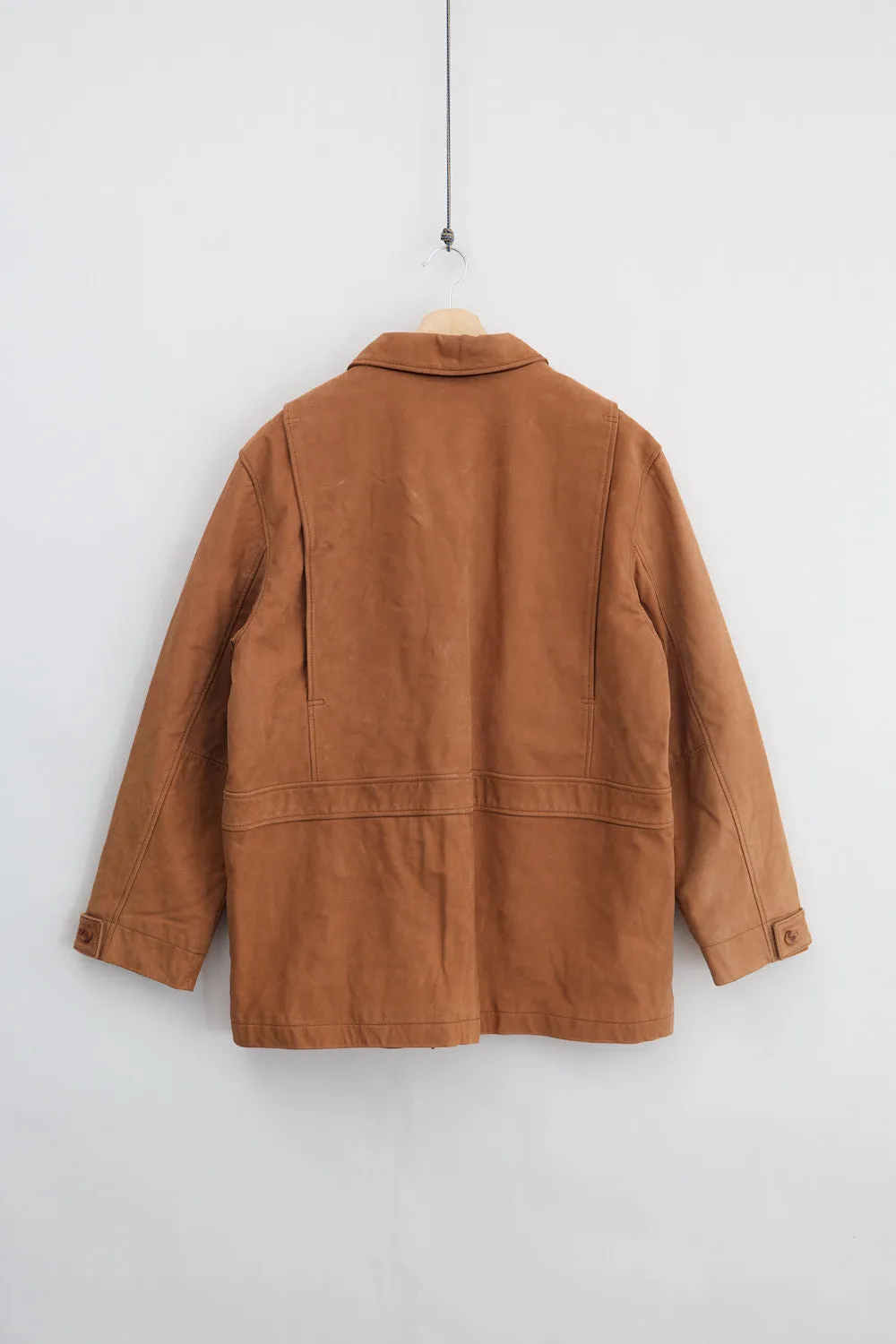 Timberland Padded Numbuck Leather Carcoat (M) sold by Livid Jeans product image thumbnail 2