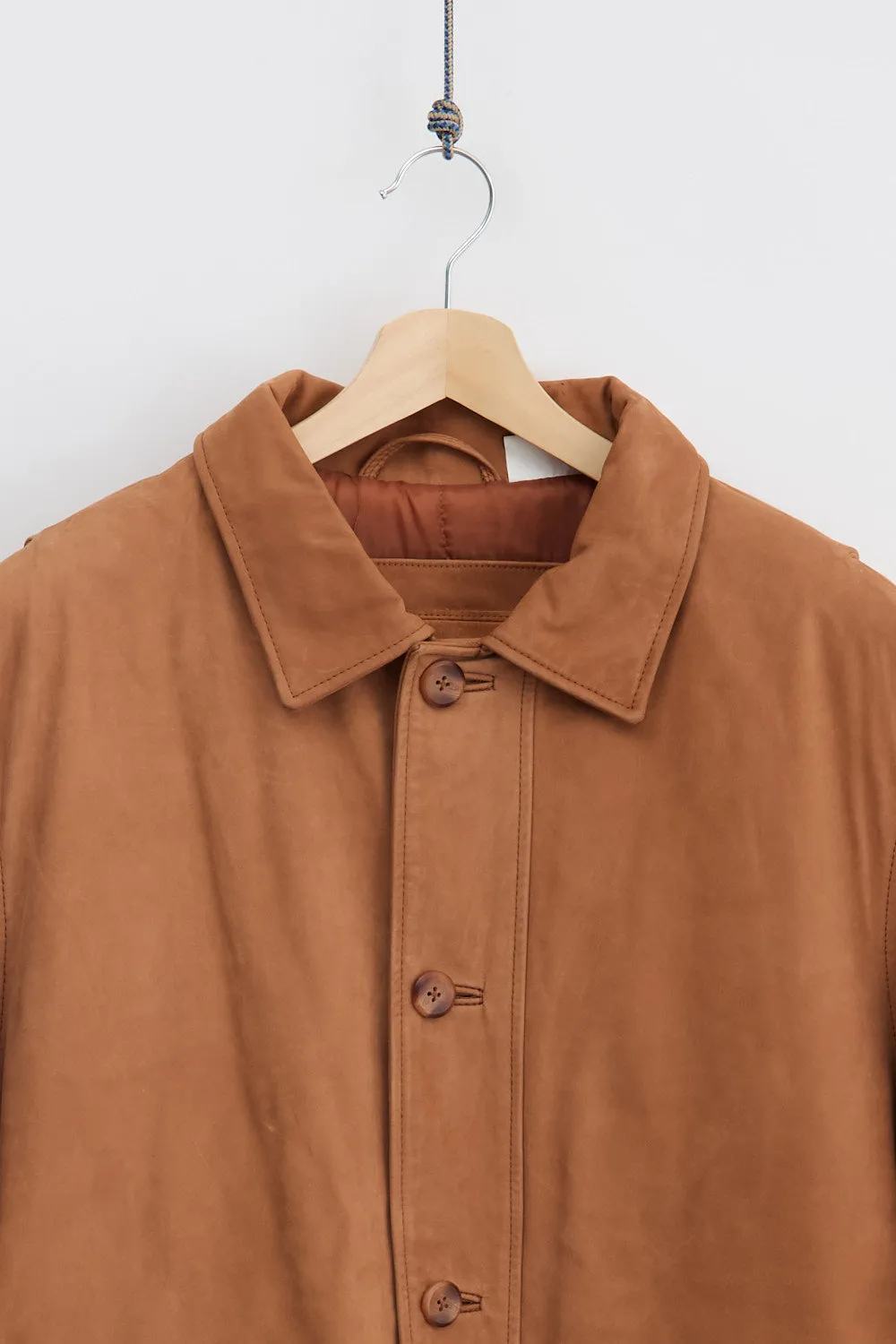 Timberland Padded Numbuck Leather Carcoat (M) sold by Livid Jeans product image thumbnail 3