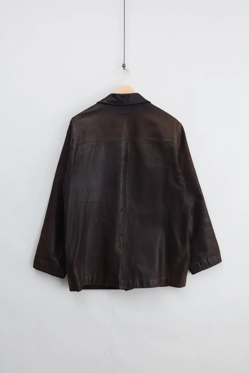 Marlboro Classics Leather Carcoat (XL) sold by Livid Jeans product image thumbnail 2