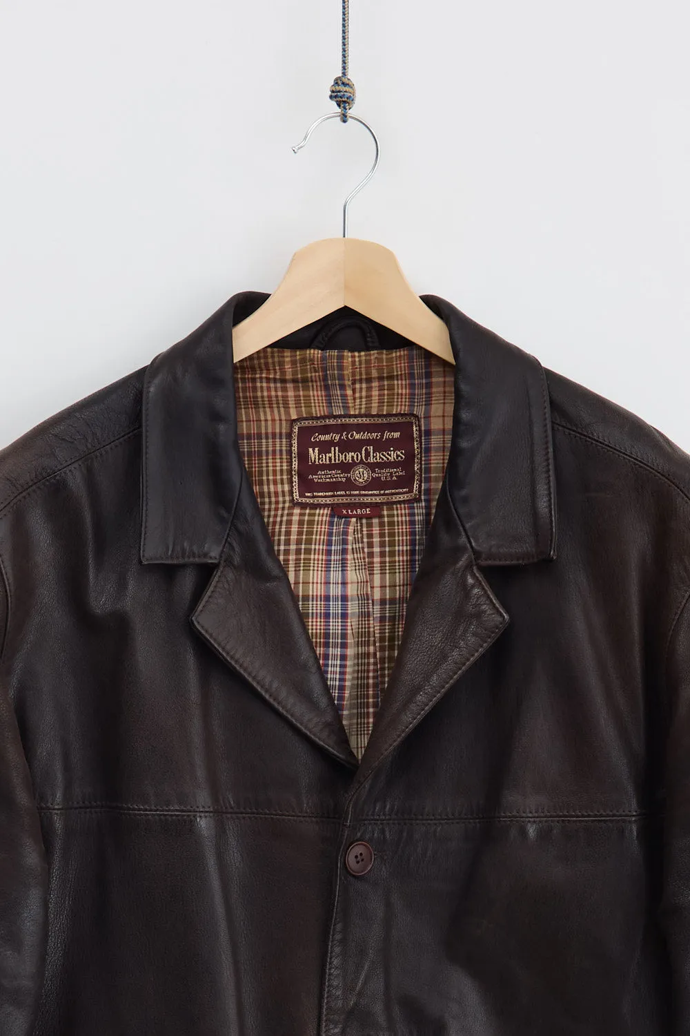 Marlboro Classics Leather Carcoat (XL) sold by Livid Jeans product image thumbnail 3