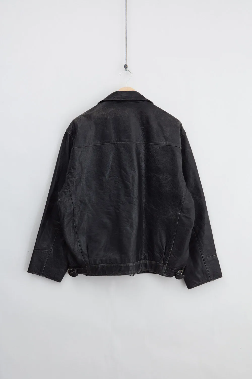 Wrangler Leather Jacket (2XL) sold by Livid Jeans product image thumbnail 2