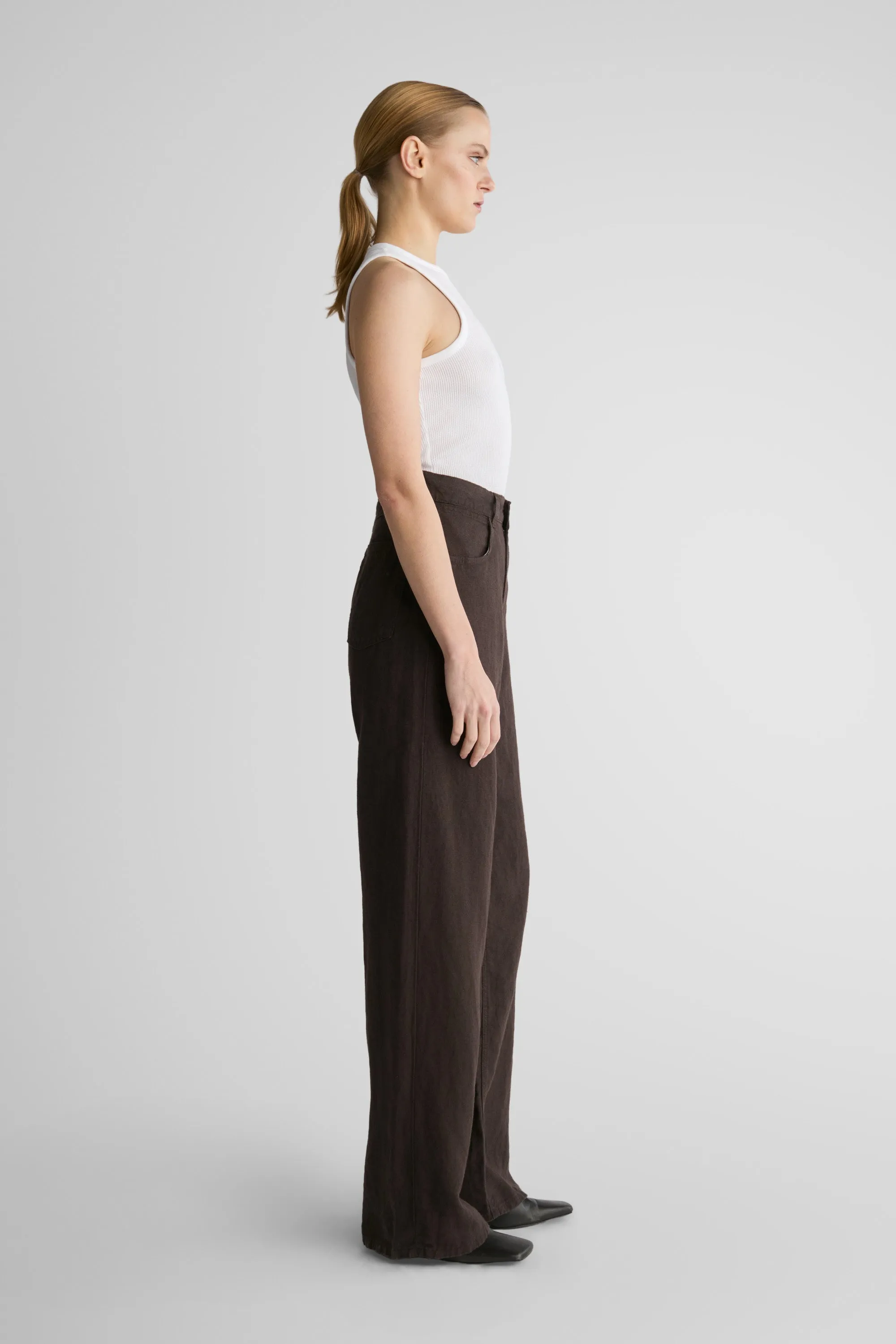 Keri Linen Java sold by Livid Jeans product image thumbnail 3