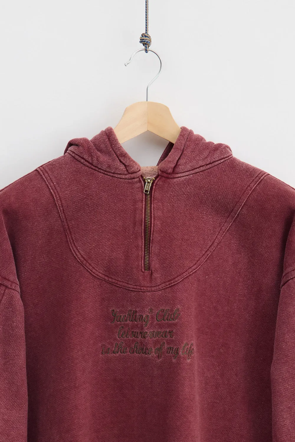 Yachting Club Italy Quarter Zip Hoodie (XL) sold by Livid Jeans product image thumbnail 2