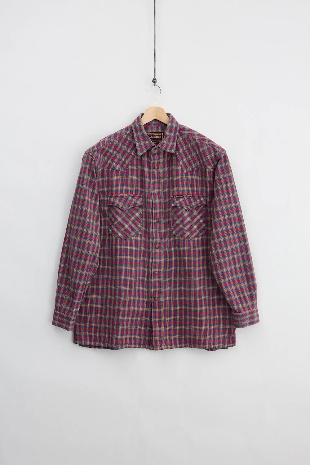Marlboro Classics Western Flannel Shirt (L) sold by Livid Jeans