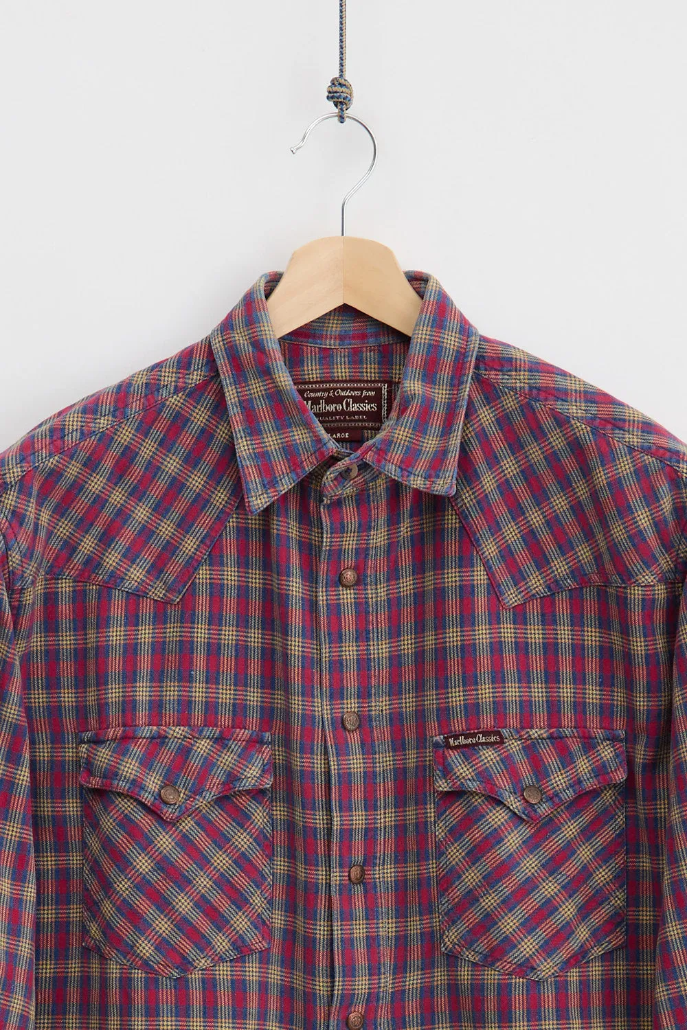 Marlboro Classics Western Flannel Shirt (L) sold by Livid Jeans product image thumbnail 2