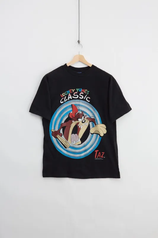 1993 Looney Tunes Taz Tee (L) made by Vintage
