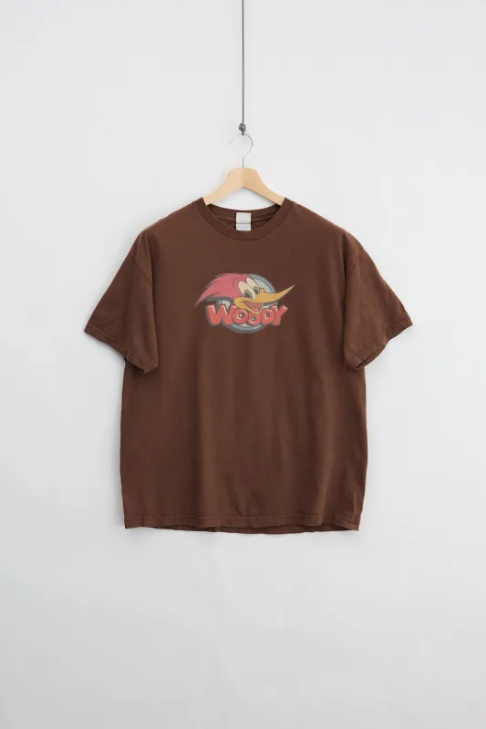 Looney Tunes Woody Woodpecker Tee (XL) made by Vintage
