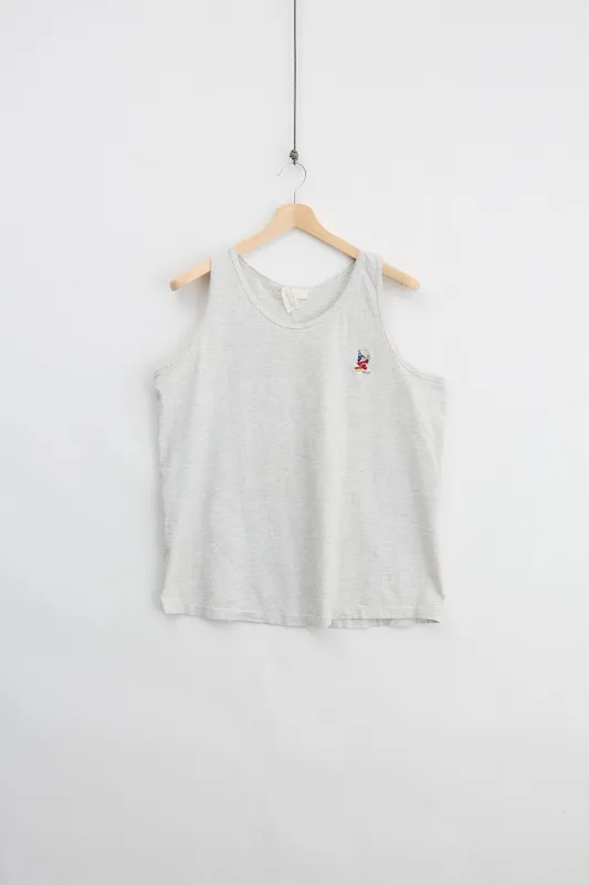 Disney Sorcerer Mickey Tank Top (L) made by Vintage