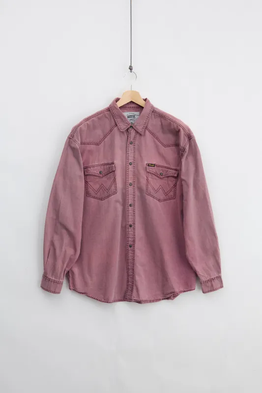 Wrangler Western Denim Shirt (2XL) made by Livid Jeans