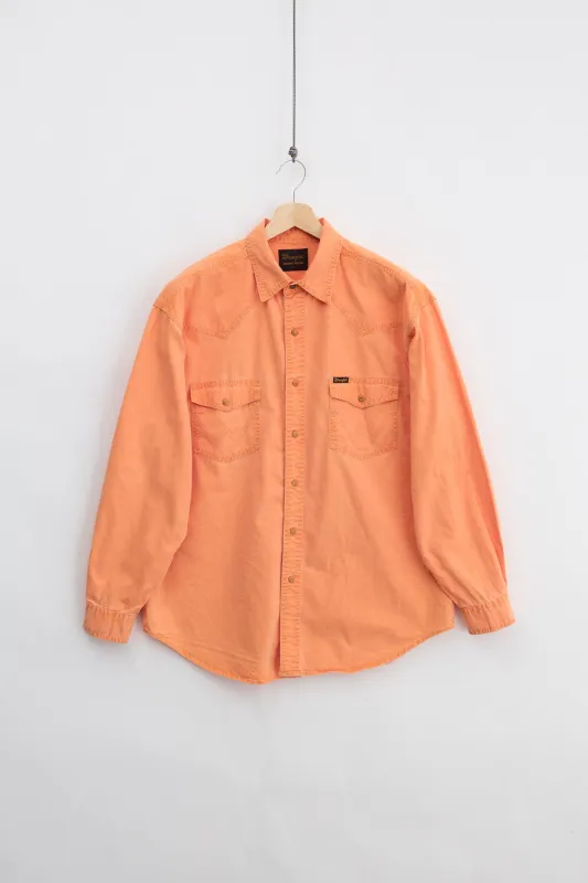 Wrangler Western Denim Shirt (XL) made by Livid Jeans