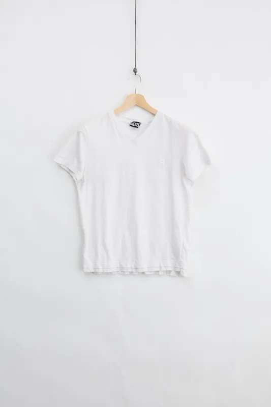 Diesel V-Neck Logo Tee (M) made by Vintage