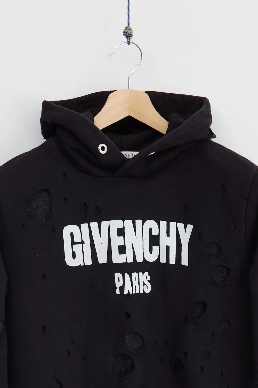 Givenchy "Destroyed" Hoodie (M) sold by Livid Jeans product image thumbnail 2