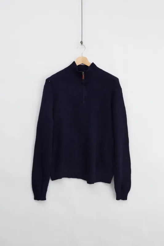 Polo by Ralph Lauren Wool Quarter Zip (XL) made by Vintage
