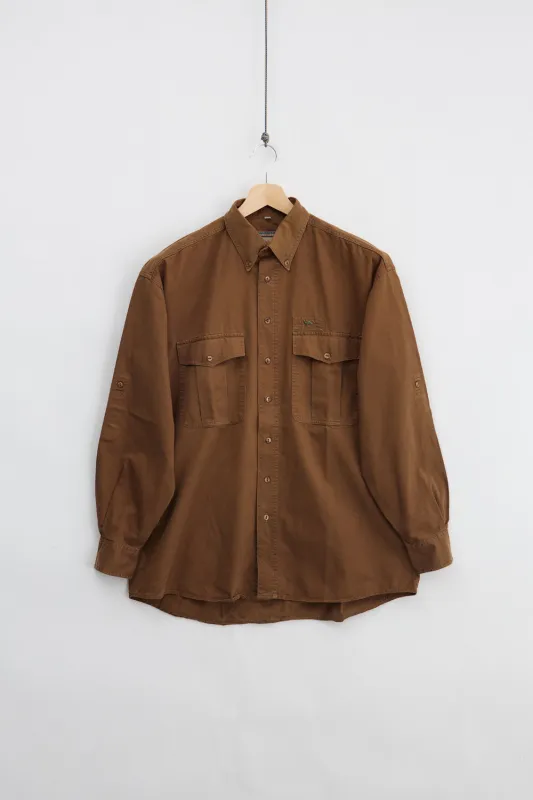 Camel Adventure Shirt (M) made by Vintage