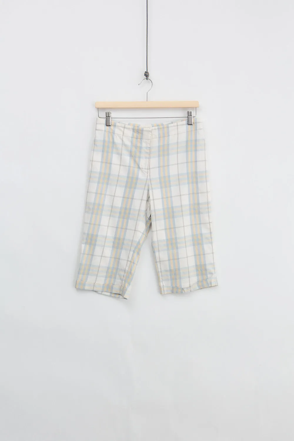 Burberry Monogram Cotton Shorts (W28) sold by Livid Jeans