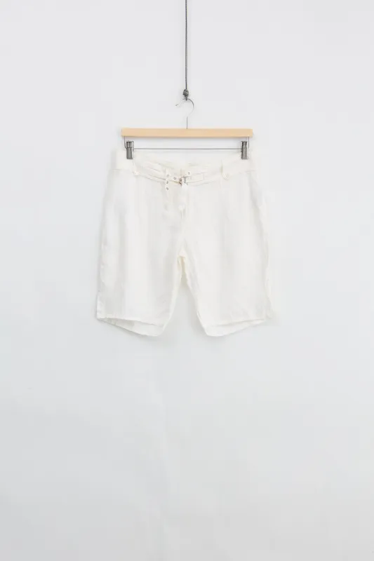 Burberry Linen Shorts (W31) made by Vintage