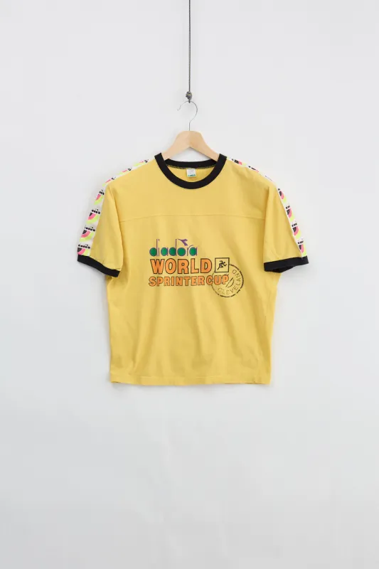 Diadora World Sprinter Cup Tee (S) made by Vintage