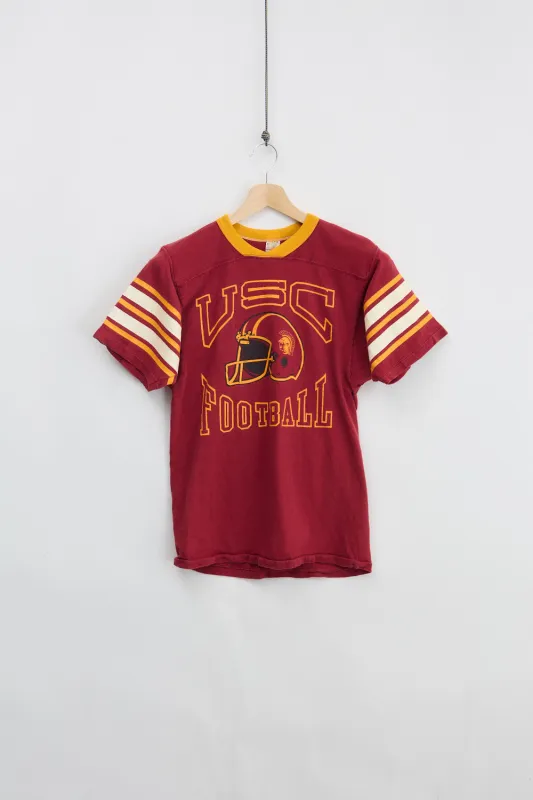 USC Trojans Football Tee (M) made by Vintage