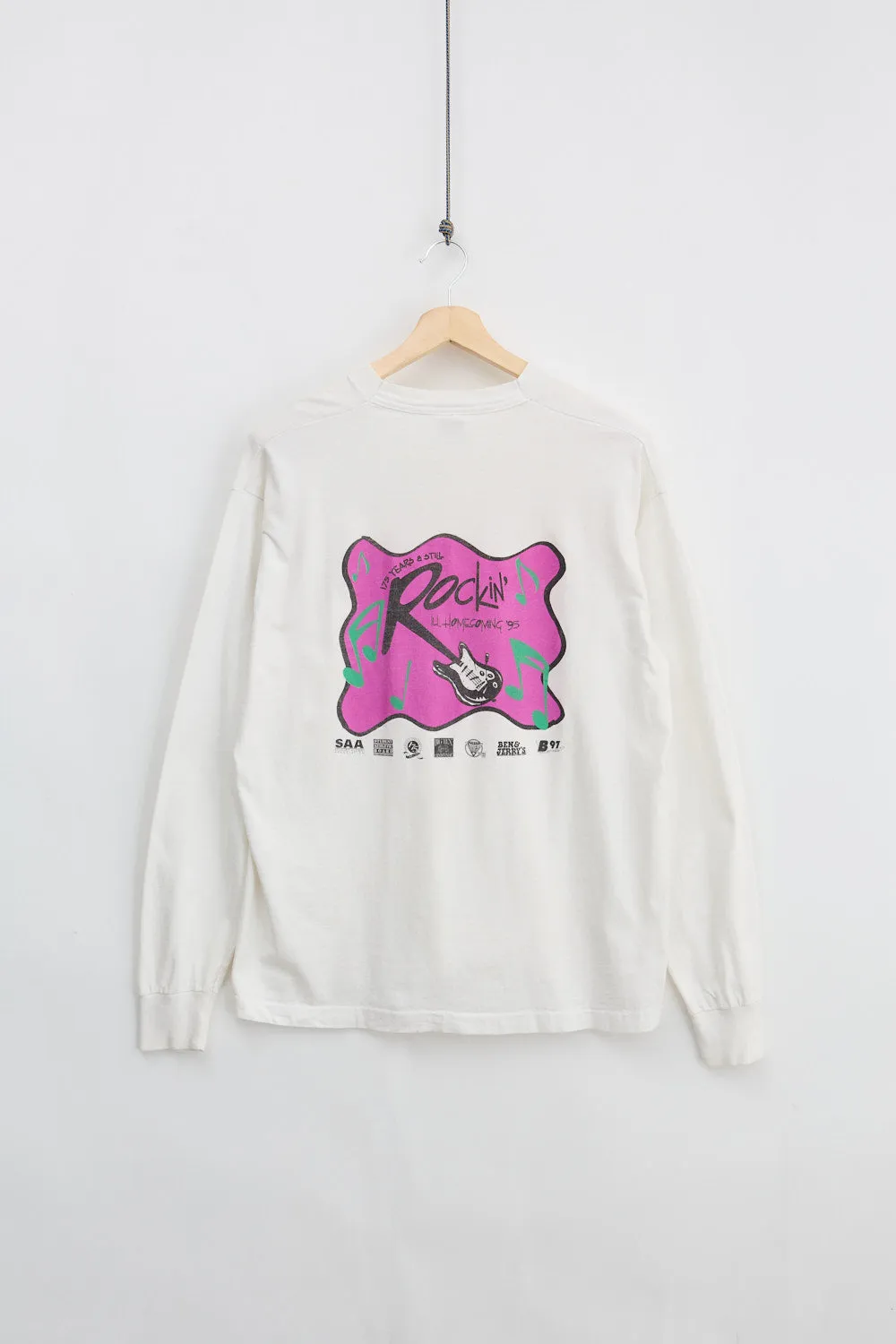1995 Indiana University Homecoming Longsleeve (XL) sold by Livid Jeans product image thumbnail 2