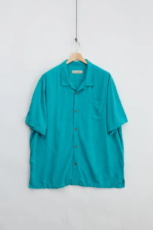 Tommy Bahama Silk Shirt (3XL) made by Vintage