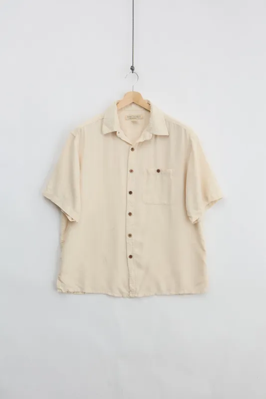 Silk Resort Shirt (XL) made by Vintage