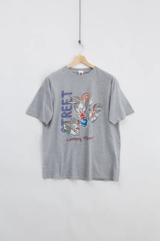 1999 Looney Tunes Basketball Tee (2XL) made by Vintage