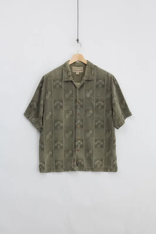 Jamaica Jaxx Silk Shirt (L) made by Vintage