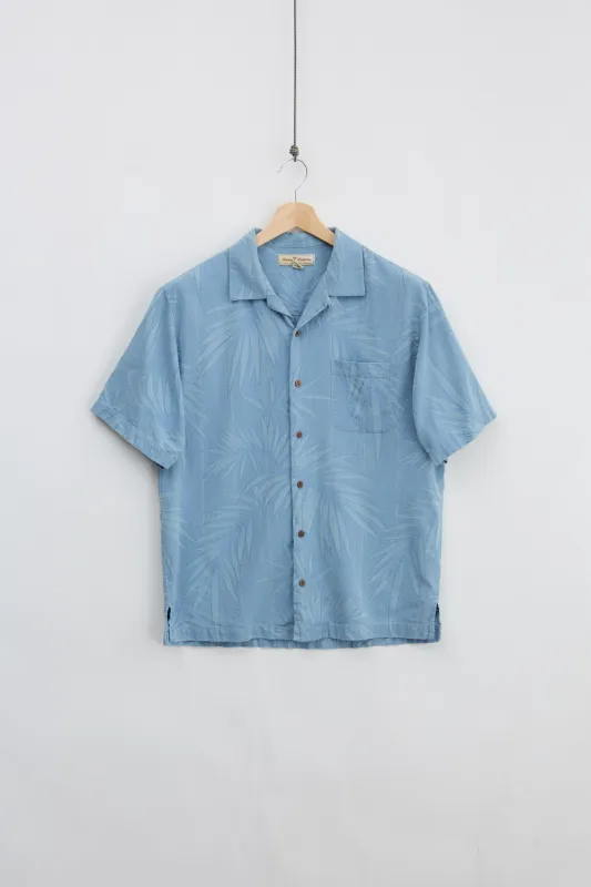 Tommy Bahama Silk Shirt (M) made by Vintage