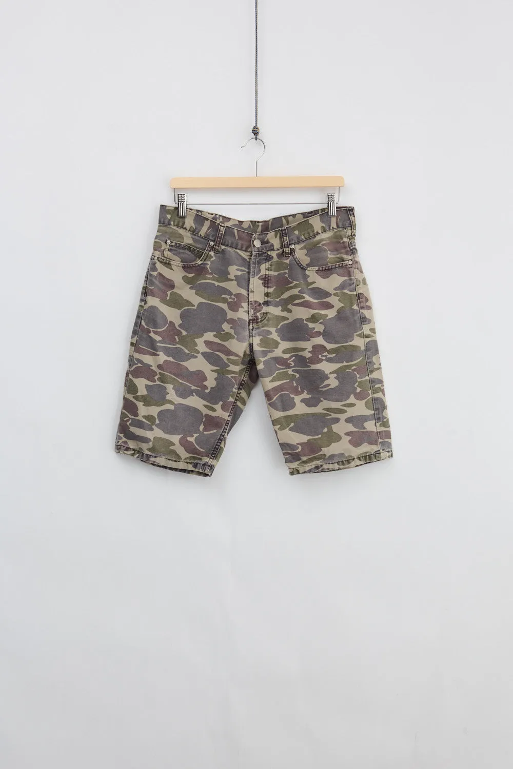 Carhartt "Texas Bermuda" Denim Shorts (W30) sold by Livid Jeans