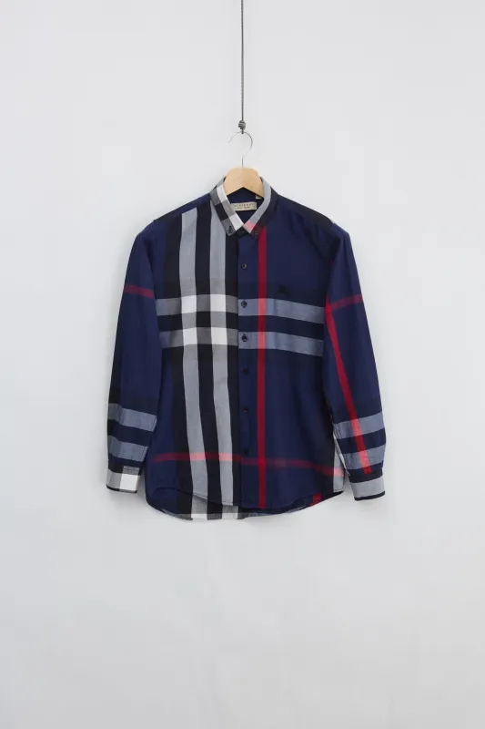 Burberry Tartan Shirt (M) made by Vintage