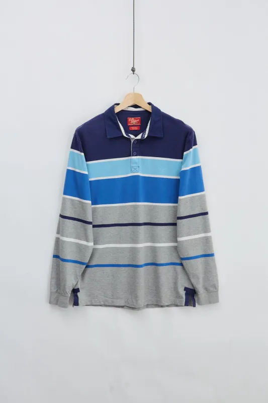 R.M. Williams Rugby Shirt (L) made by Vintage