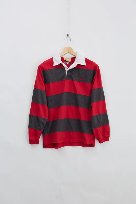 Dewar White Label Rugby Shirt (M) made by Vintage