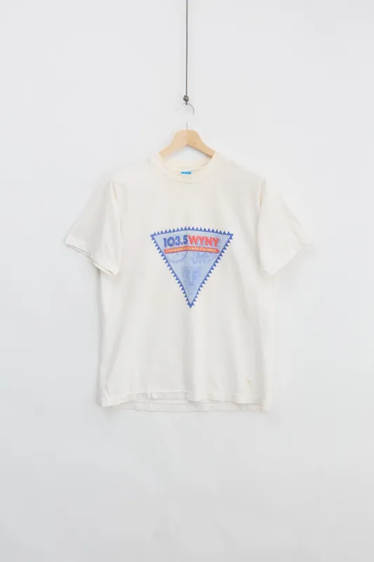 103.5 WYNY Radio Tee (L) made by Vintage