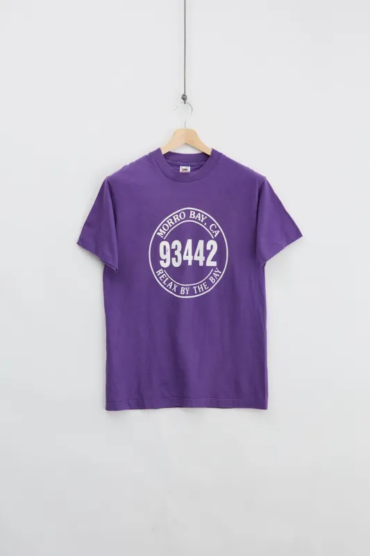 Morro Bay CA Tee (M) made by Vintage