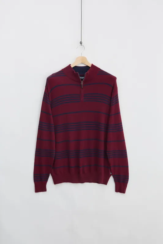 Chaps by Ralph Lauren Quarter Zip Knit (L) made by Livid Jeans