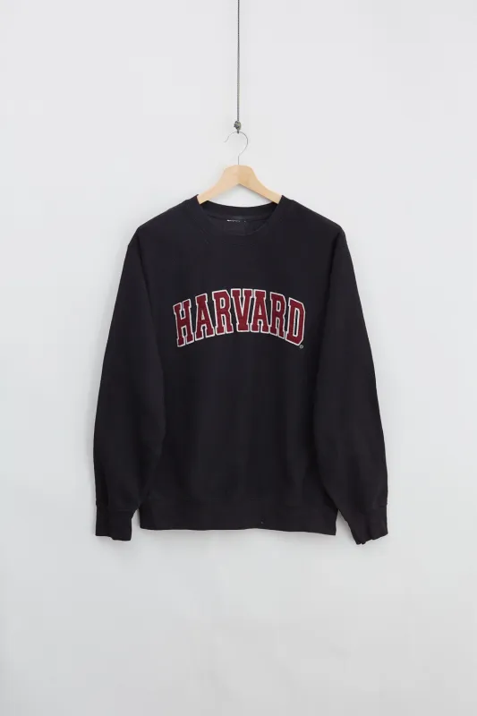 Harvard University Crewneck (L) made by Vintage