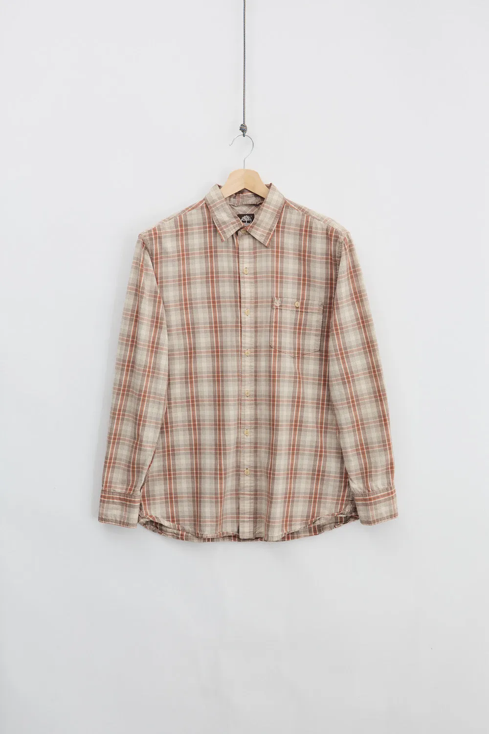 Timberland Flannel Shirt (M) sold by Livid Jeans