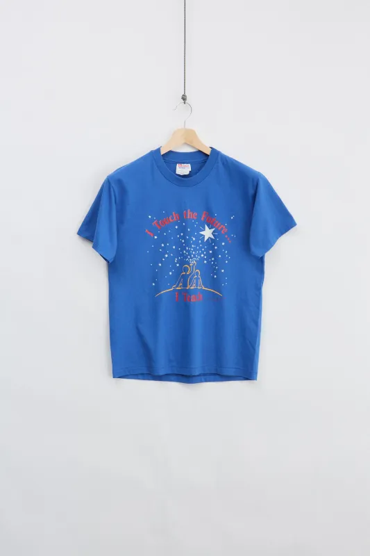 1999 Peace Works Inc Tee (M) made by Vintage