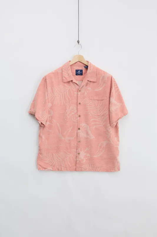 Silk Resort Shirt (L) made by Vintage