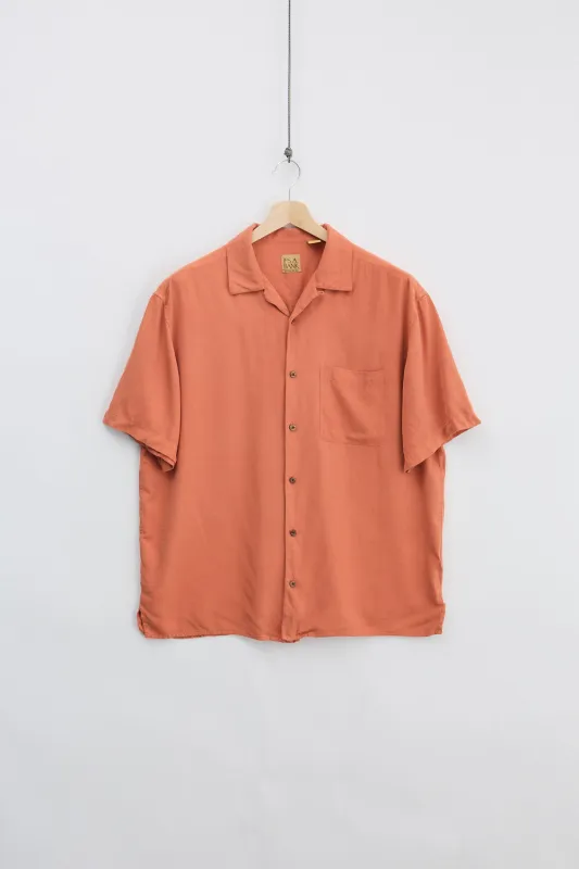 Silk Resort Shirt (XL) made by Vintage