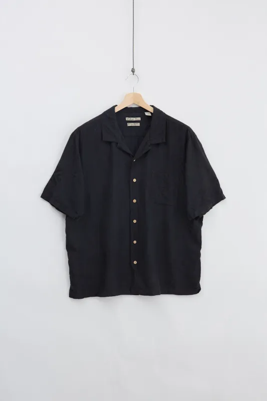 Silk Resort Shirt (2XL) made by Vintage
