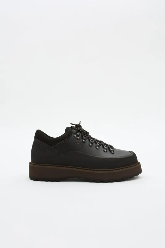 Cornaro Due Gomma Black made by Diemme Footwear