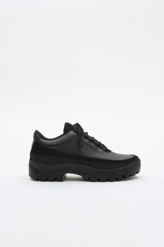 Easy Hiker Black Leather made by Tarvas Footwear