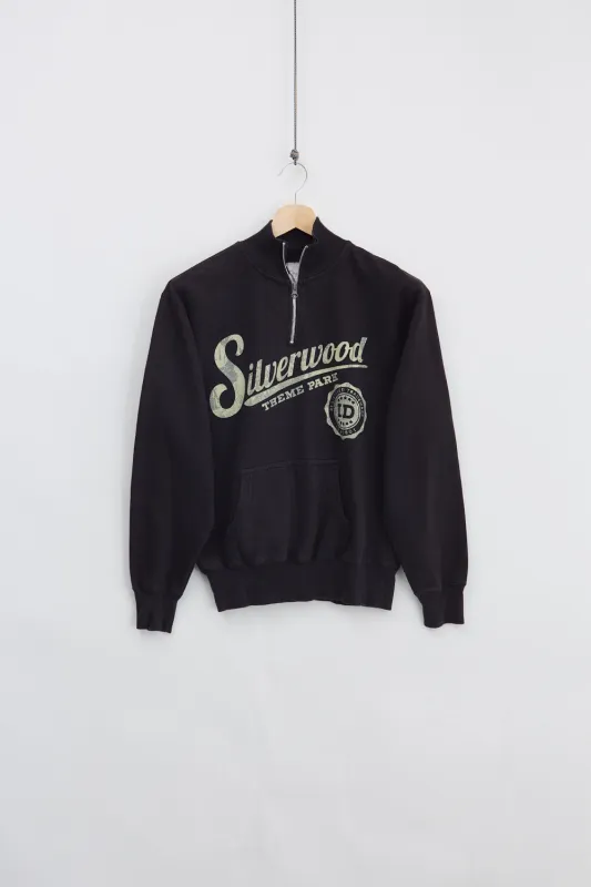 Silverwood Theme Park Quarter Zip (S) made by Vintage