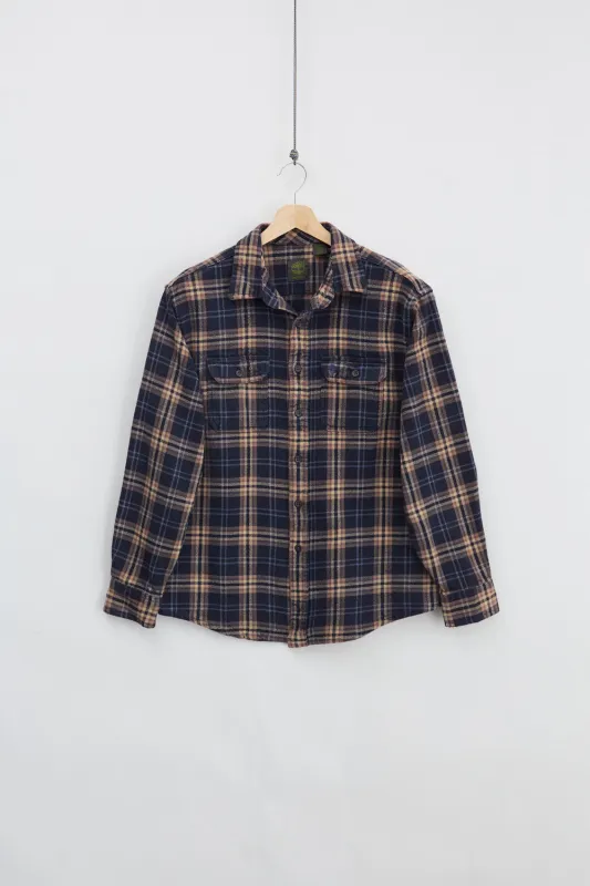 Timberland Heavyweight Flannel Shirt (XL) made by Vintage