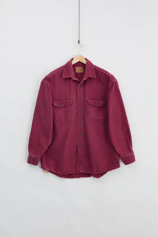 St. Johns Bay Chamois Cloth Shirt (L) made by Vintage