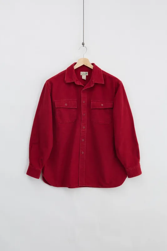 L.L. Bean Chamois Cloth Shirt (L) made by Vintage
