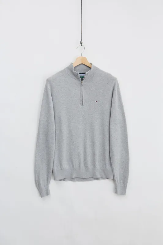 Tommy Hilfiger Golf Quarter Zip Knit (M) made by Vintage