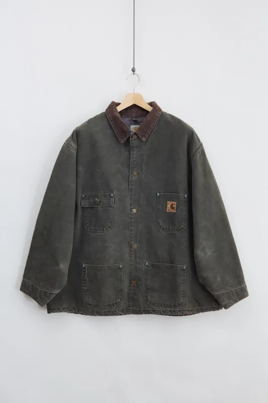 Heavyweight Carhartt Chore Coat (2XL) made by Vintage